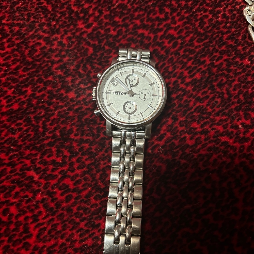 Man’s fossil watch